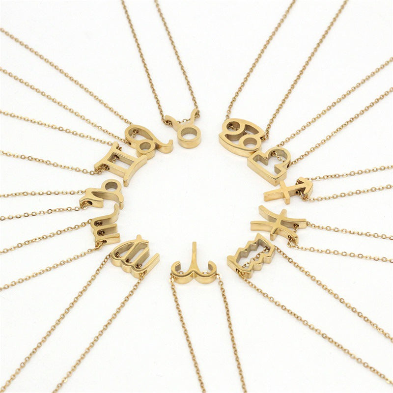 Celestique hanger met sterrenbeeld | goud
