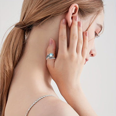 Maude gouden maansteenring