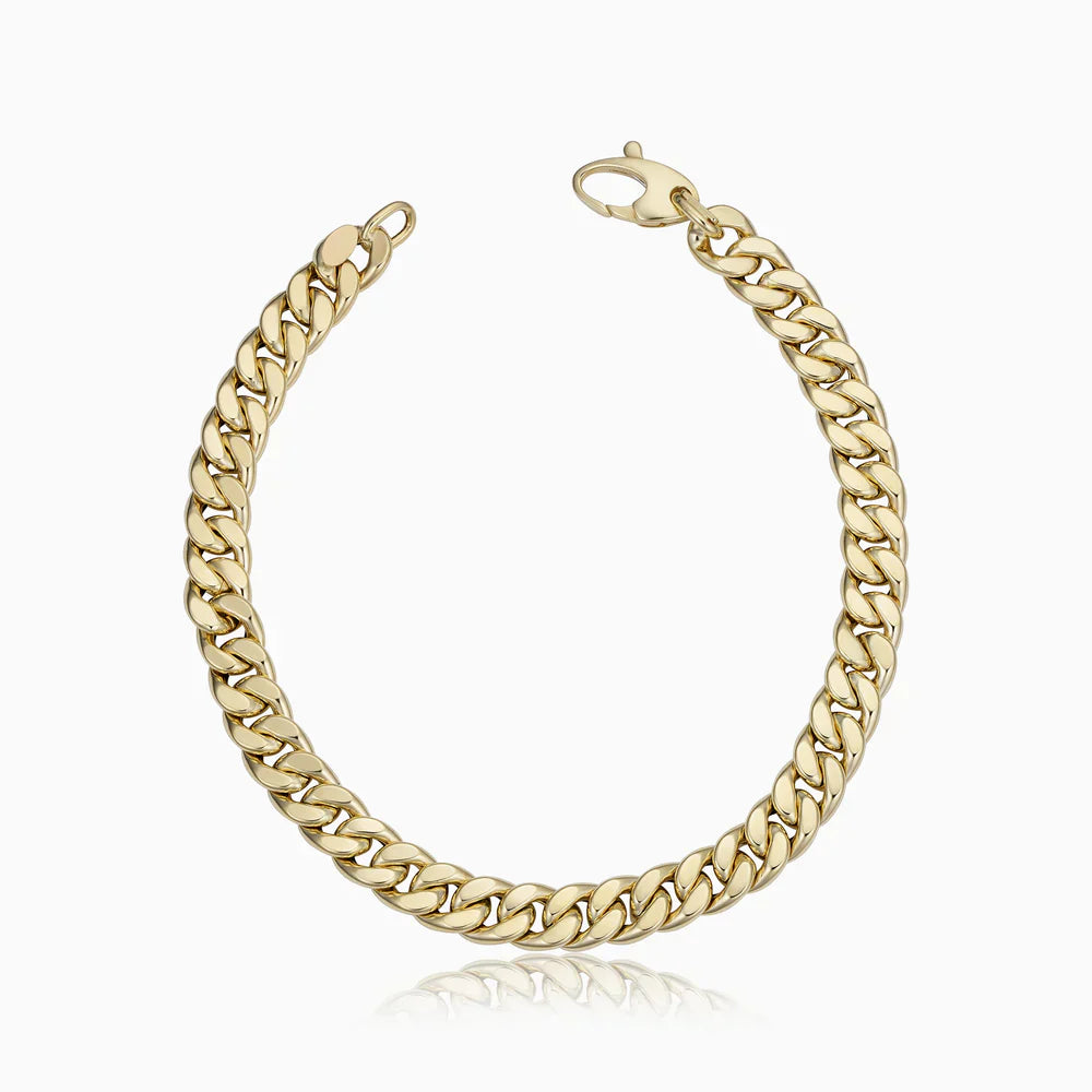 Cubaans armband | Goud