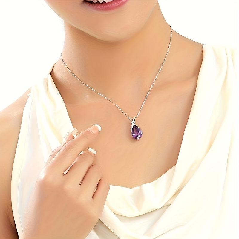 Verena amethist ketting