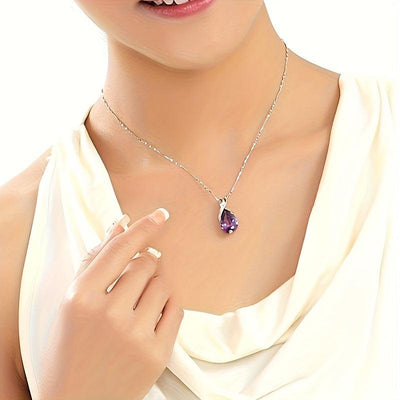 Verena amethist ketting