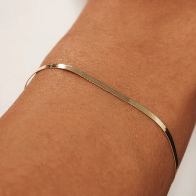 Zon Serpent Armband | Goud