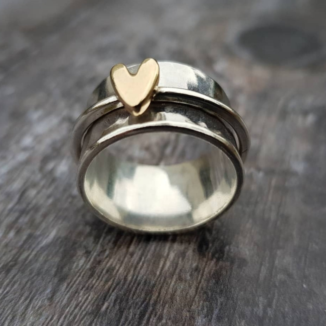 Gouden Hart Ring