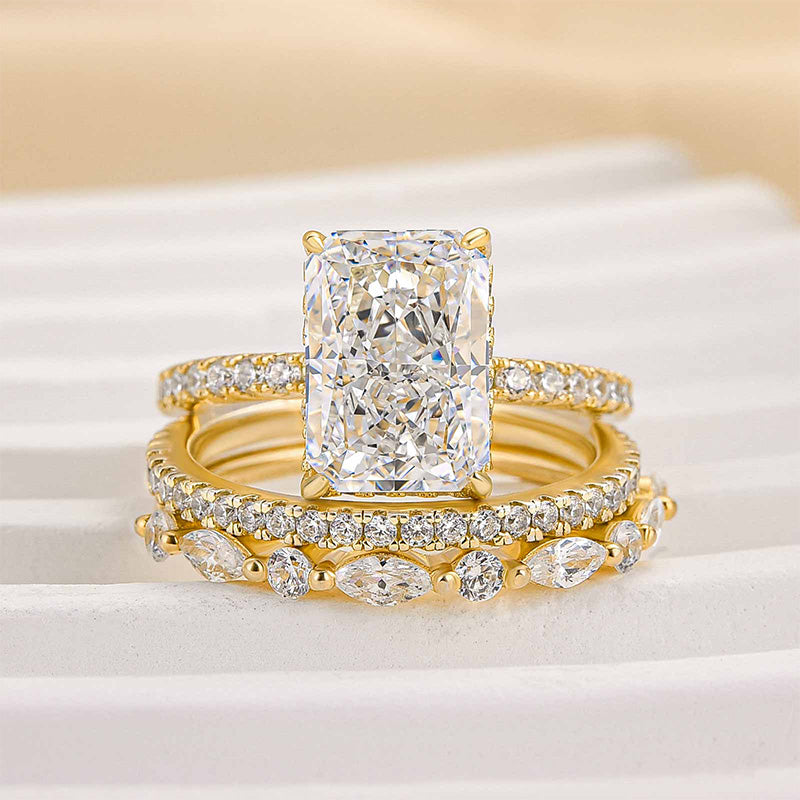 Jaily™ | Gouden 3-delige ringset