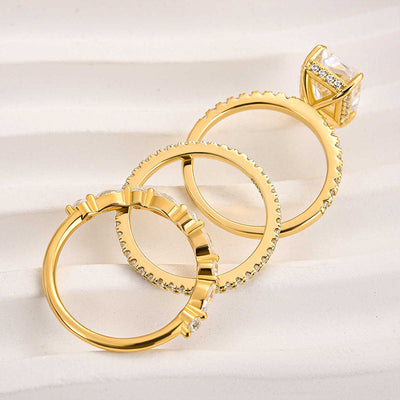 Jaily™ | Gouden 3-delige ringset