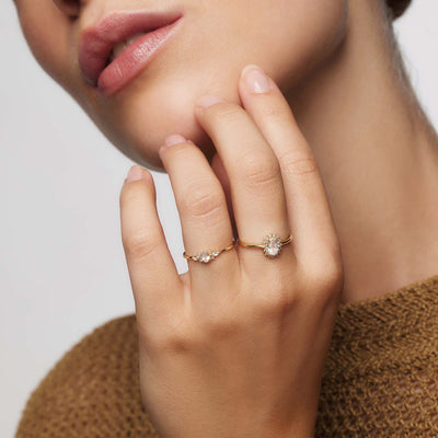 Maansteenring van Sofies Atelier