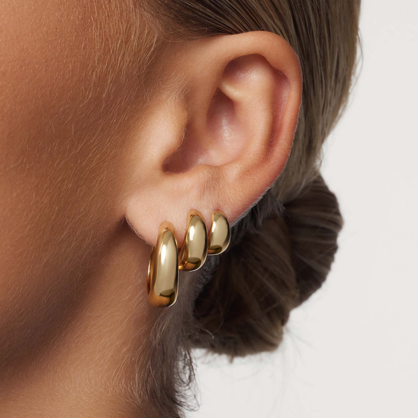 Rue Statement Oorbellen | Goud