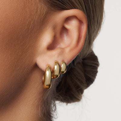 Rue Statement Oorbellen | Goud