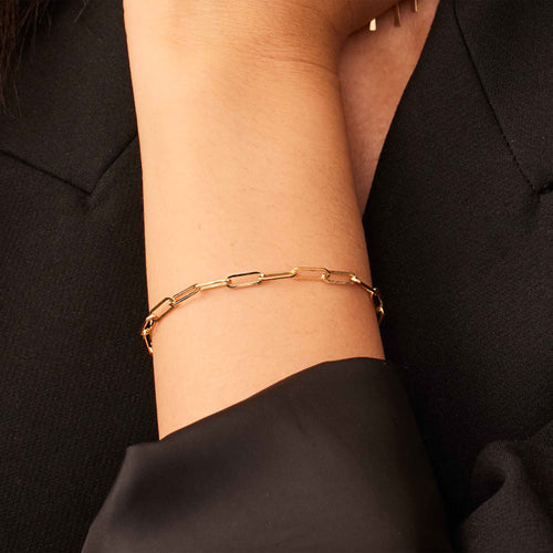 Venetië schakelarmband | goud