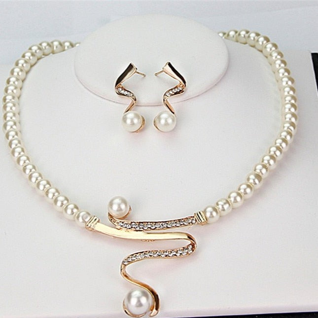Aya™ | Ketting en Oorbellen Set