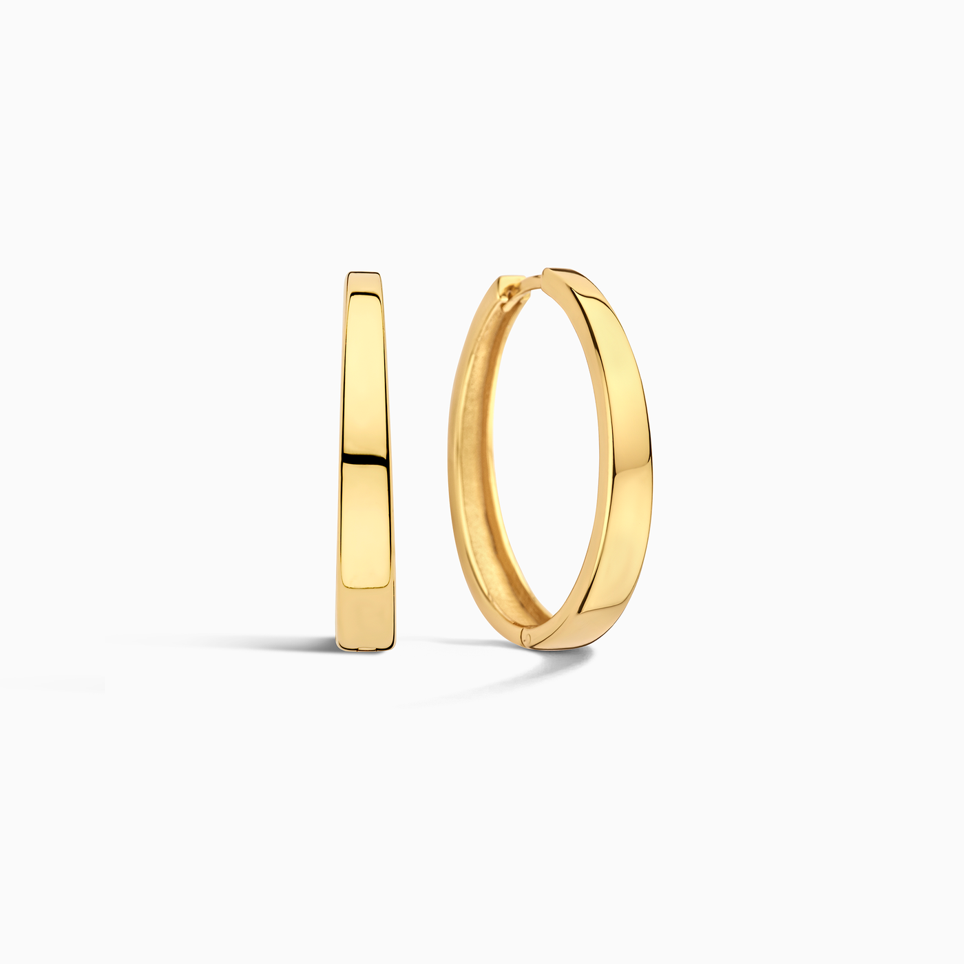 Gia statement-ring oorbellen | Goud