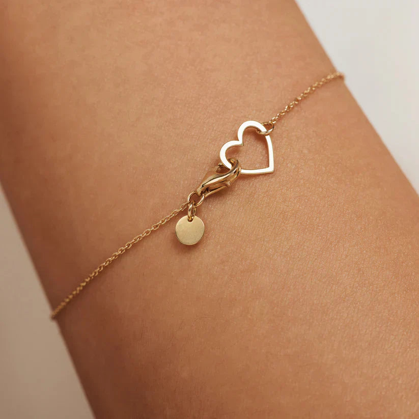 Lilou Coeur armband | Goud