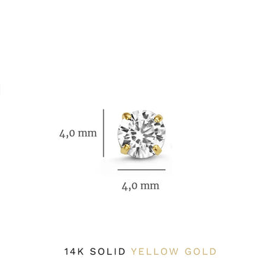 Larmes™ | Gouden steen oorbellen set