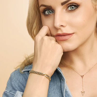 Cubaans armband | Goud