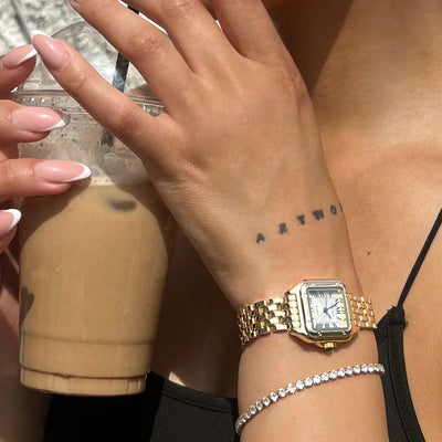 Fienna | Gouden horloge