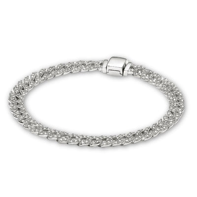 Cubo™ | Gouden moissanite armband