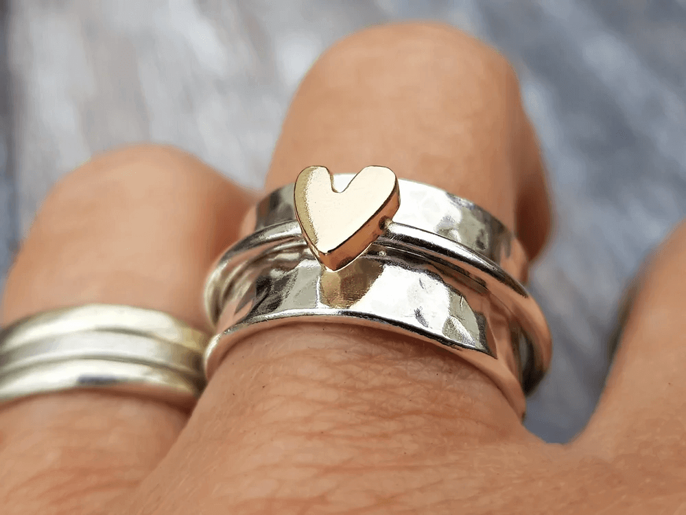 Gouden Hart Ring
