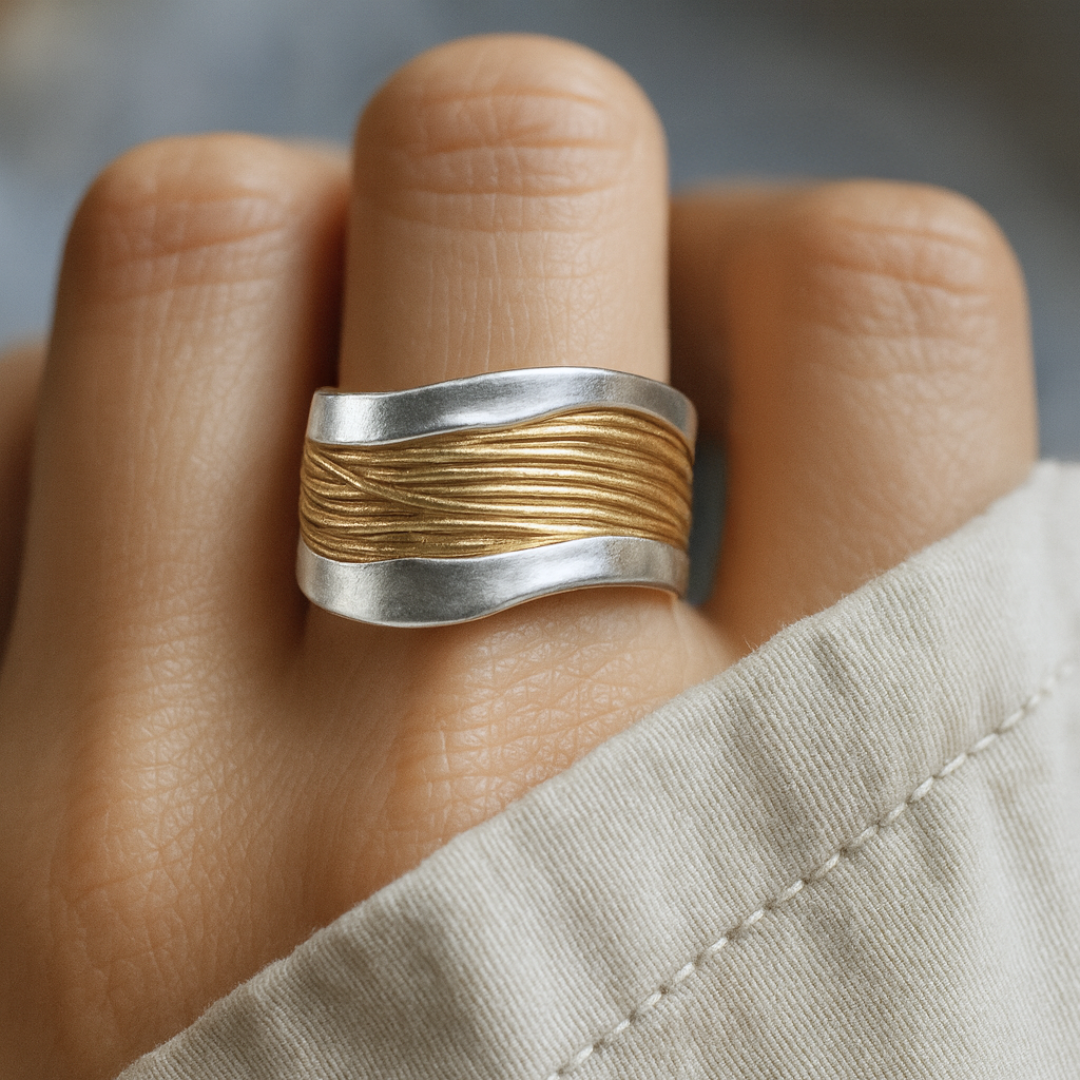Omelia - De gouden draad ring.