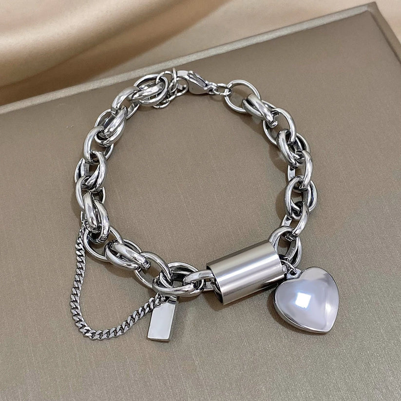 Gouden chunky armband