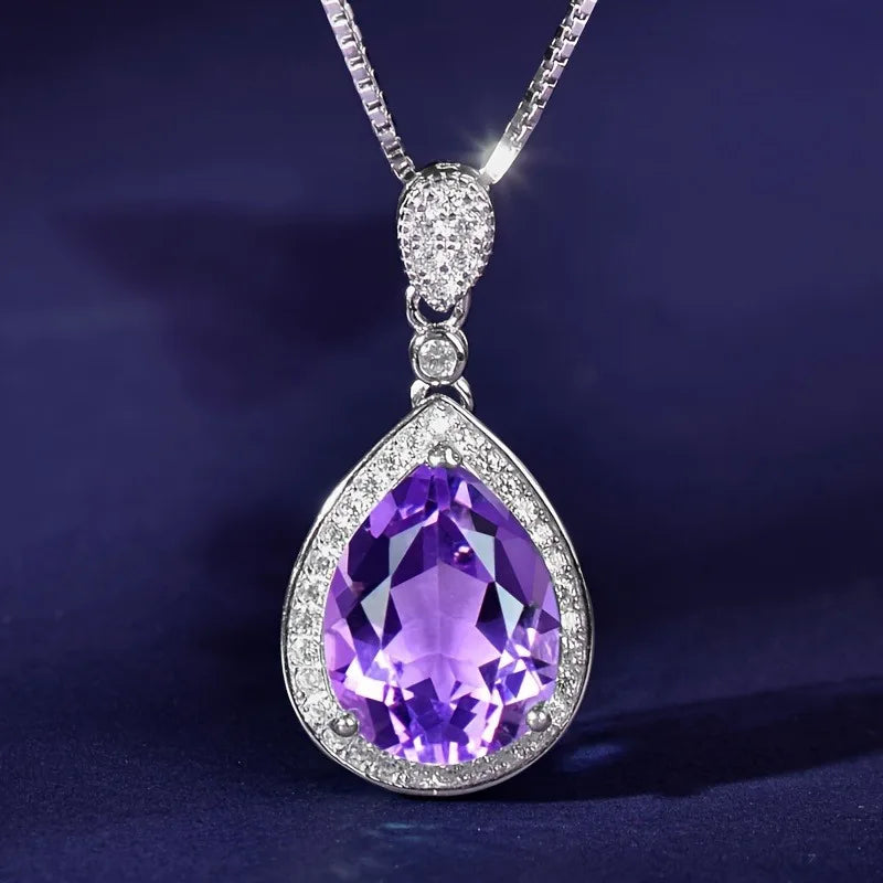 Gudrun Amethist Ketting