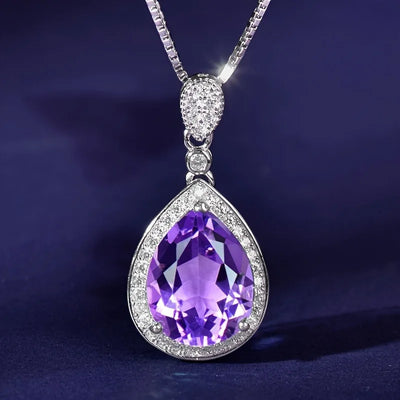 Gudrun Amethist Ketting