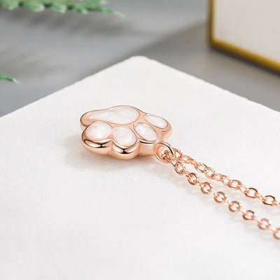 Halsketting met pootjeshanger – Symbolische dierenjuwelen