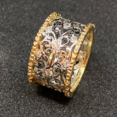 Mika - Vintage Zirkonia Ring.