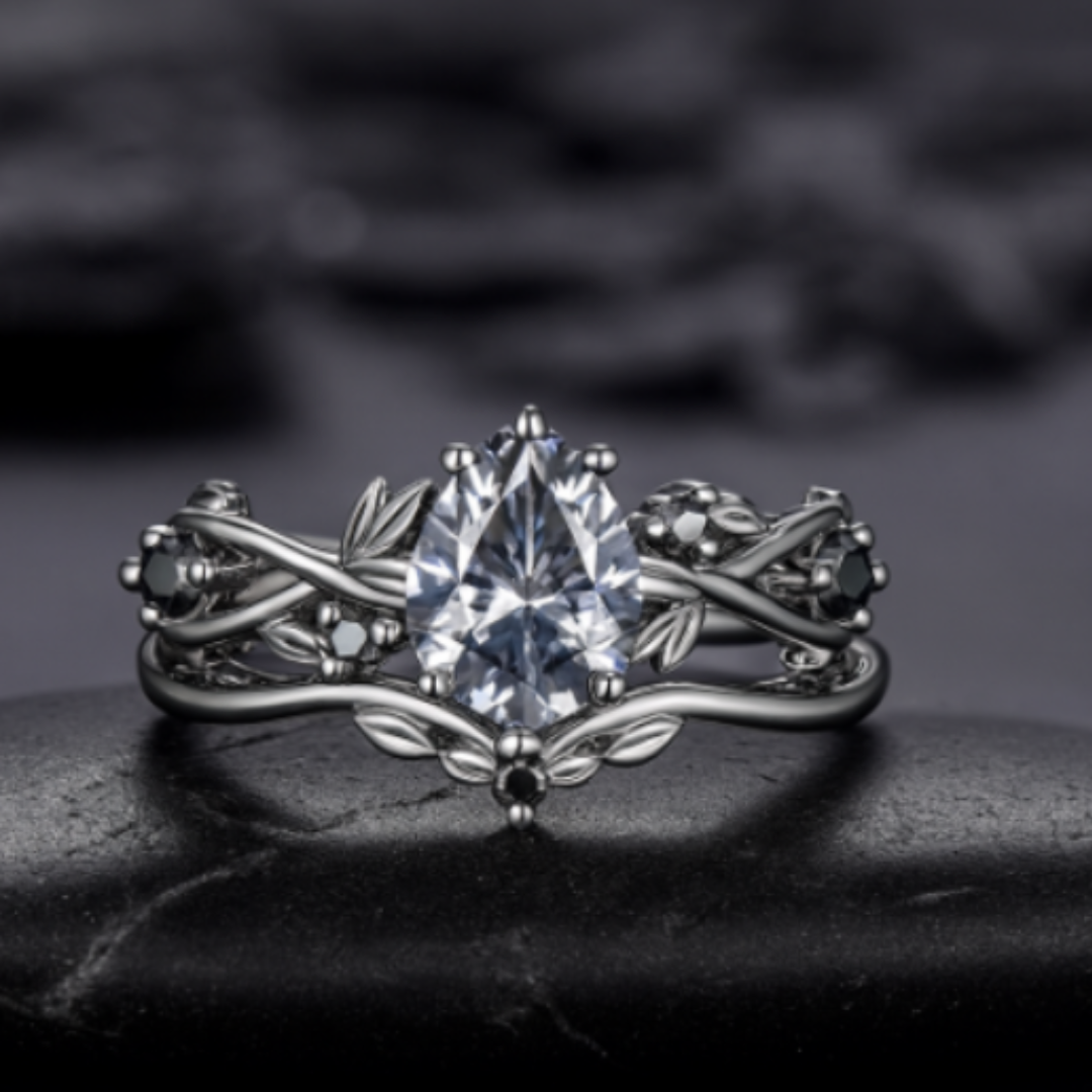 Doretta zilveren maansteenring