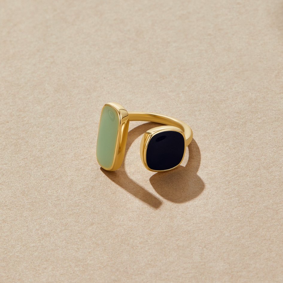 Ren Unilink ring | Goud
