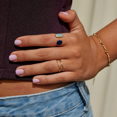 Ren Unilink ring | Goud
