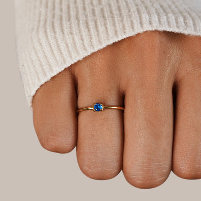 Gouden ringen met geboortesteen | Goud