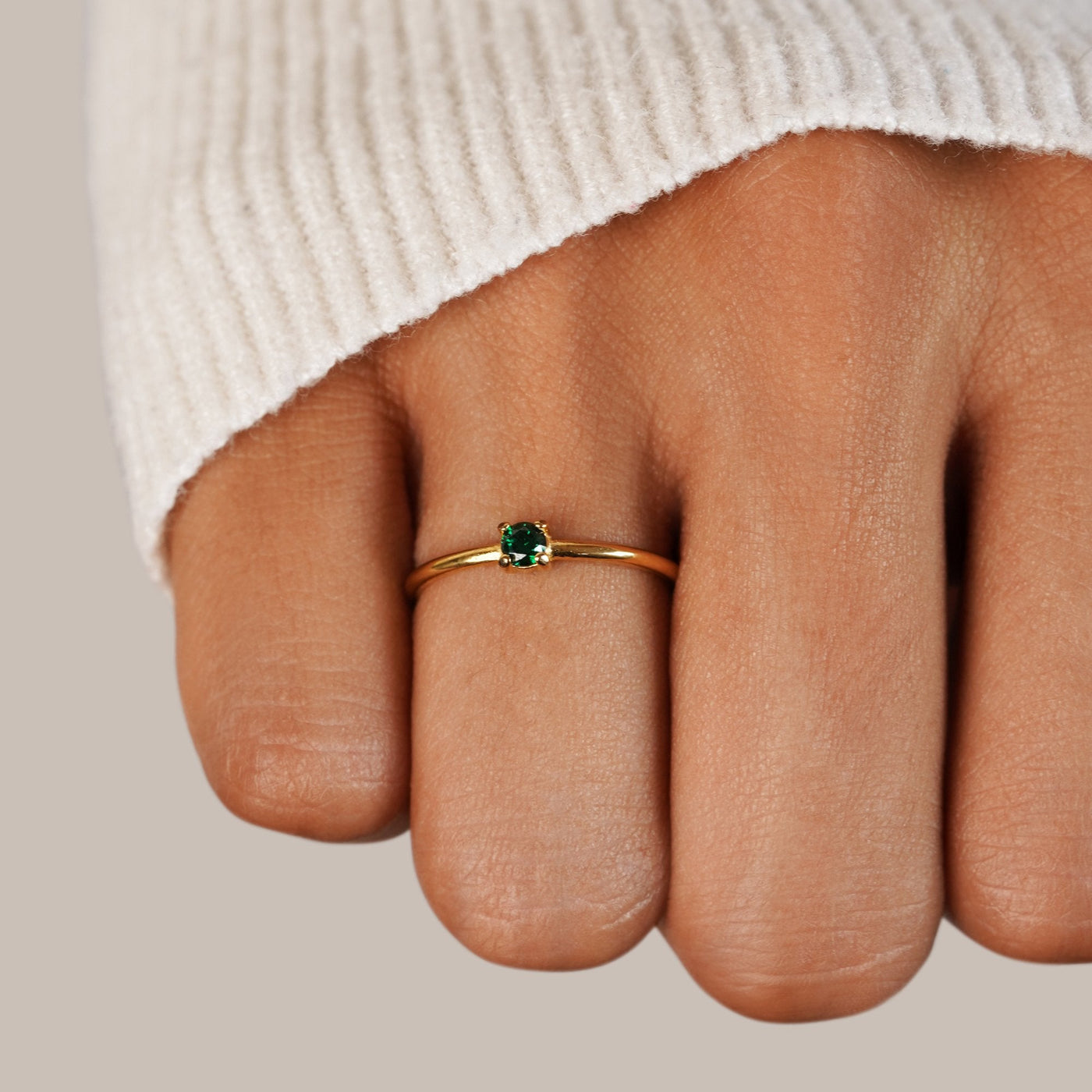 Gouden ringen met geboortesteen | Goud