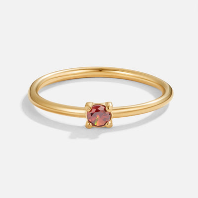Gouden ringen met geboortesteen | Goud