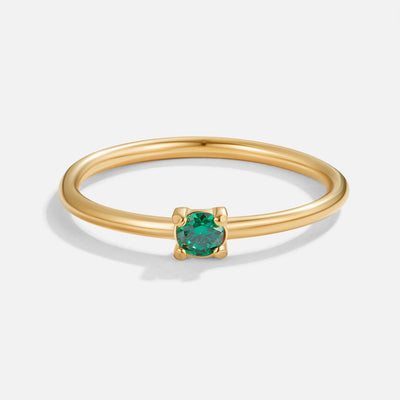 Gouden ringen met geboortesteen | Goud