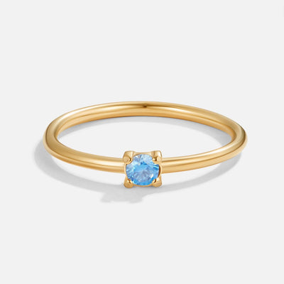 Gouden ringen met geboortesteen | Goud