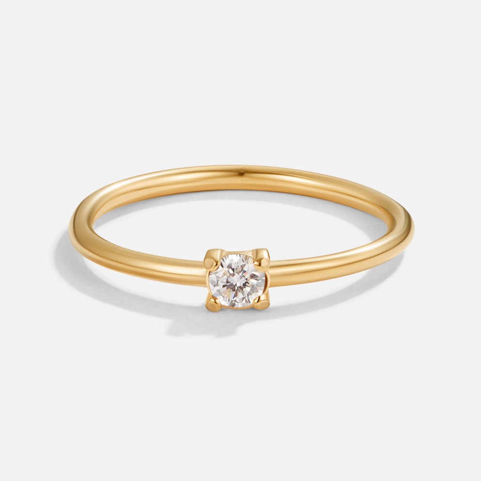 Gouden ringen met geboortesteen | Goud