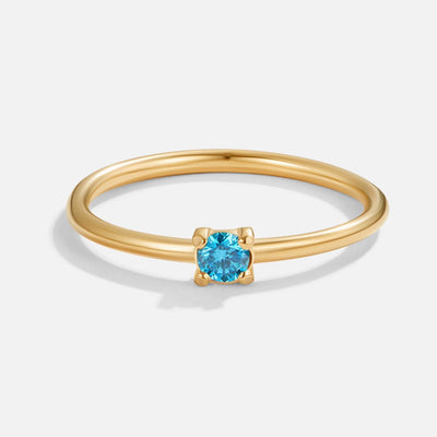 Gouden ringen met geboortesteen | Goud