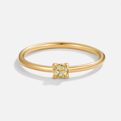 Gouden ringen met geboortesteen | Goud