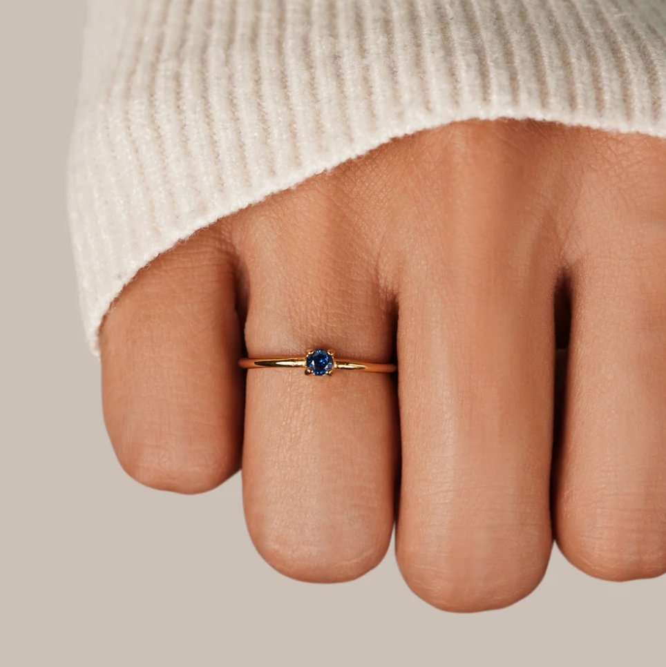Gouden ringen met geboortesteen | Goud