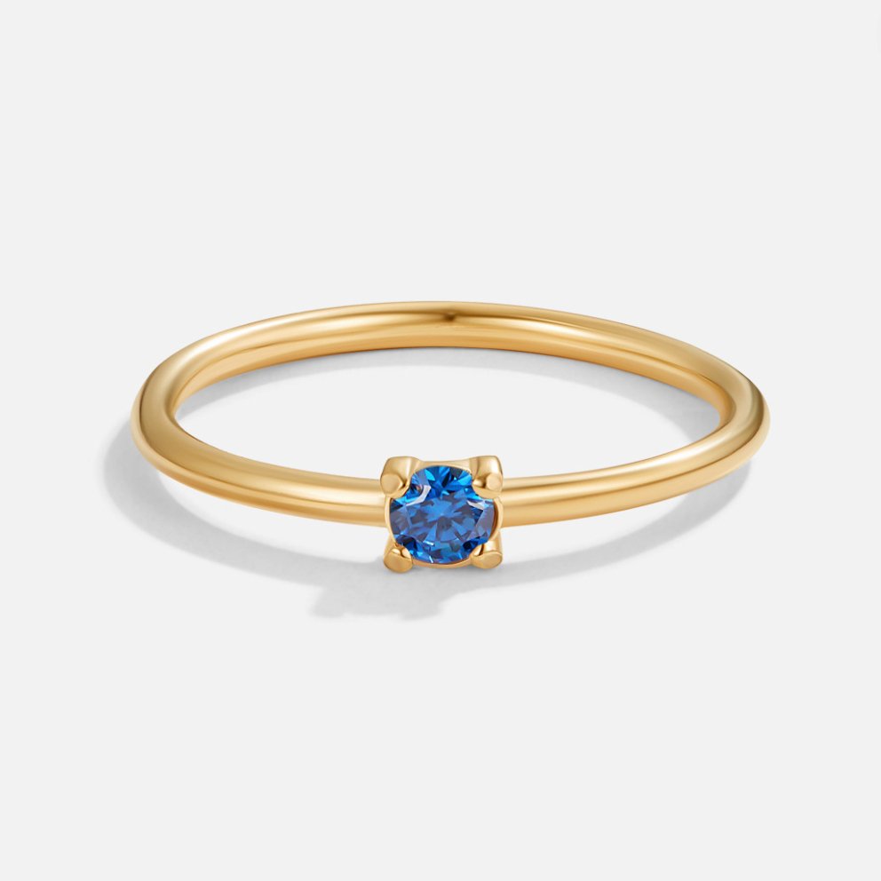 Gouden ringen met geboortesteen | Goud