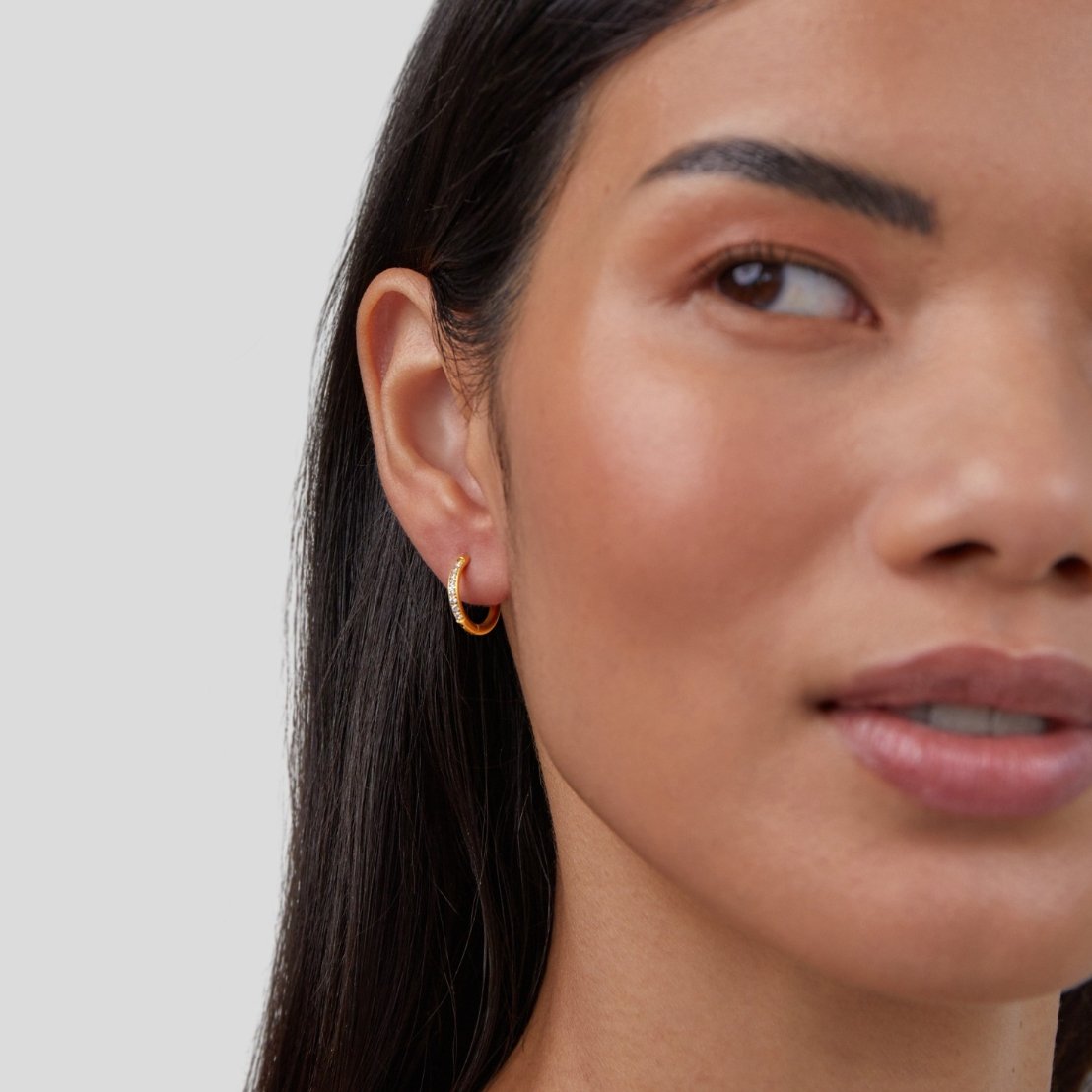 Eternity oorbellen | goud