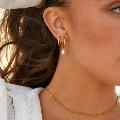 Eternity oorbellen | goud