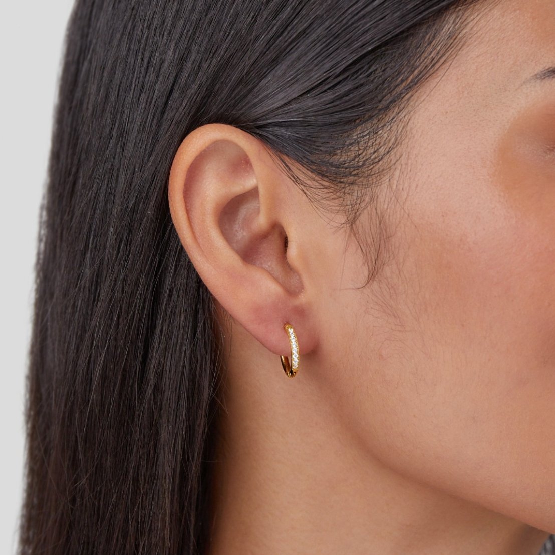Eternity oorbellen | goud