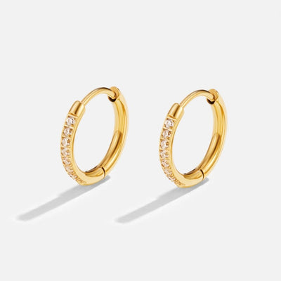 Eternity oorbellen | goud