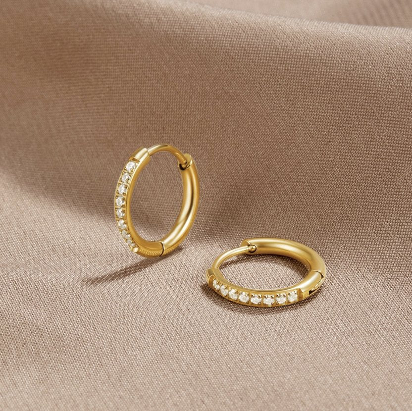 Eternity oorbellen | goud