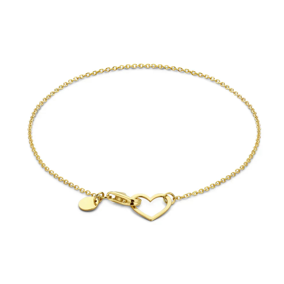 Lilou Coeur armband | Goud