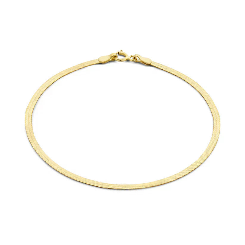 Zon Serpent Armband | Goud