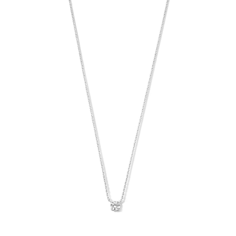 Clea | Gouden moissaniet hanger
