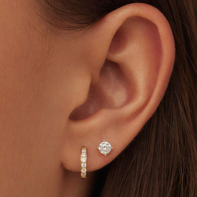 Sofies Atelier | Gouden steen oorringen set
