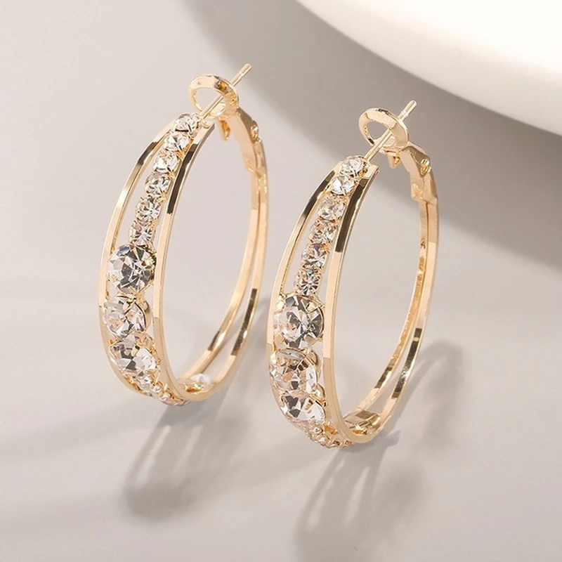 Elegante Oorbellen met Goudlaag